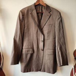 Canali Brown Sport Coat Classic Design